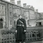 L-Cpl Harry William Manchester, Warburg Barracks, Aldershot, England, April 1941.