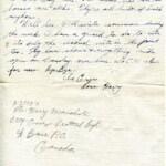 Personal Letter to Mrs. Elton Newman - August 4, 1940, sent from England, United Kingdom,  Page 2.