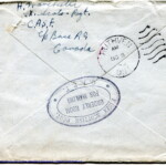 Personal Letter to Mrs. Elton Newman - September 20, 1940, sent from Aldershot, England, United Kingdom,  Envelope, Reverse.