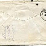 Personal Letter to Mrs. Elton Newman - June 6, 1940, sent from Camp Borden, Ontario, Canada,  Envelope, Reverse.