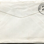 Personal Letter to Mrs. Elton Newman - May 7, 1940, sent from Windsor, Ontario, Canada,  Envelope, Reverse.