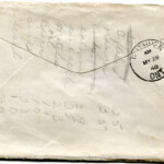 Personal Letter to Mrs. Elton Newman - May 26, 1940, sent from Camp Borden, Ontario, Canada,  Envelope, Reverse.