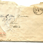 Personal Letter to Mrs. Elton Newman - June 21, 1940, sent from Camp Borden, Ontario, Canada,  Envelope, Obverse.