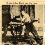 Personal Letter to Mrs. Elton Newman - October 31, 1940, sent from Aldershot, England, United Kingdom,  Newspaper Clipping.