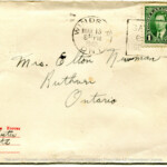 Personal Letter to Mrs. Elton Newman - May 13, 1940, sent from Windsor, Ontario, Canada,  Envelope, Obverse.