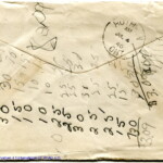 Personal Letter to Mrs. Elton Newman - July 2, 1940, sent from Camp Borden, Ontario, Canada,  Envelope, Reverse.